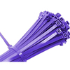 Us Cable Ties Cable Tie, 8", 50 lb, Purple Nylon, 100 Pack SD8PR100